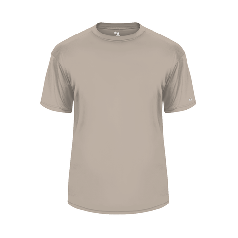 Badger Sport B-Core Tee, Sizes 2XL-4XL (412000-002308), Color 'Sand'